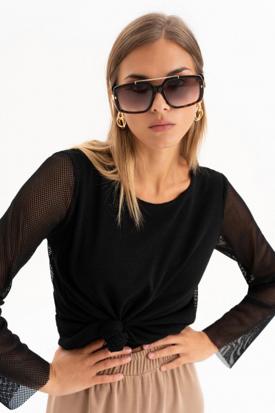 Джемпер Luna 255 черный - фото 13