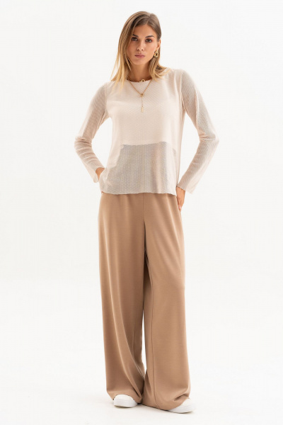 Джемпер Luna 259 молоко - фото 5