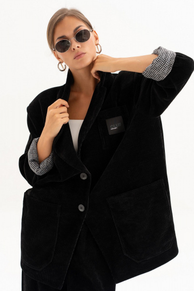 Брюки, жакет Luna 257 черный - фото 16