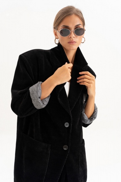 Брюки, жакет Luna 257 черный - фото 13