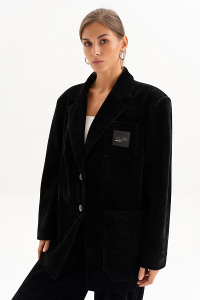 Брюки, жакет Luna 257 черный - фото 12