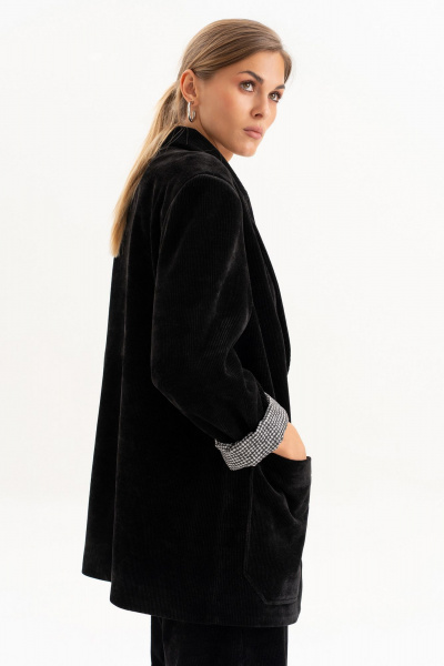 Брюки, жакет Luna 257 черный - фото 3