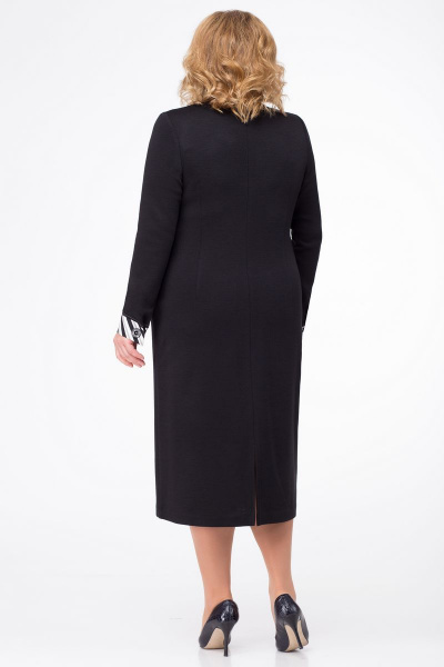 Платье Линия Л Б-169 черный - фото 4