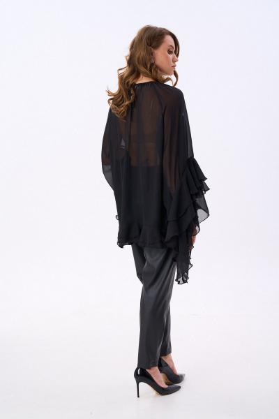 Блуза NikVa 1000-2 чёрный - фото 9