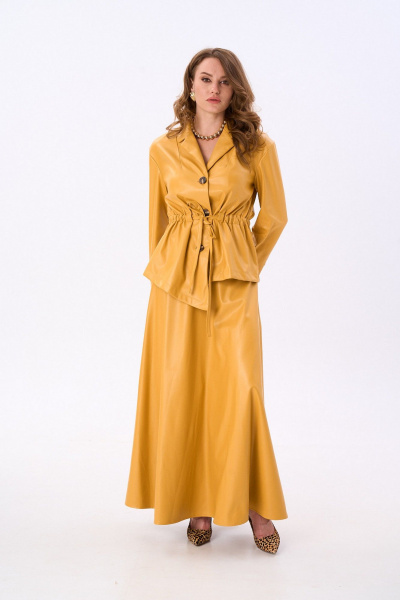 Жакет NikVa 918-8 горчица - фото 1