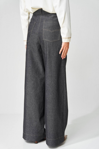 Брюки, джемпер Gizart 5415 молочный,серый - фото 6