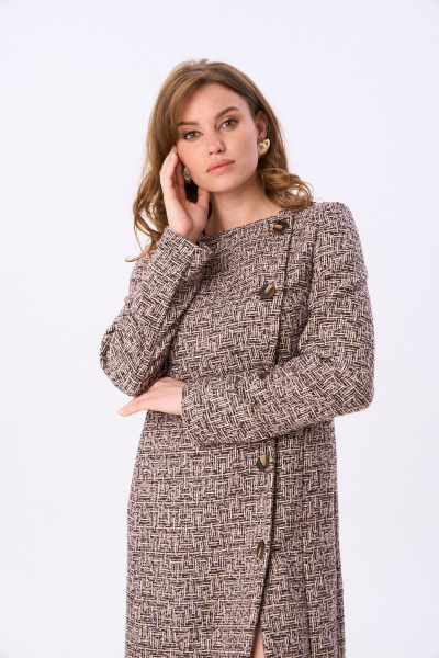 Платье NikVa 998-1 песок - фото 8