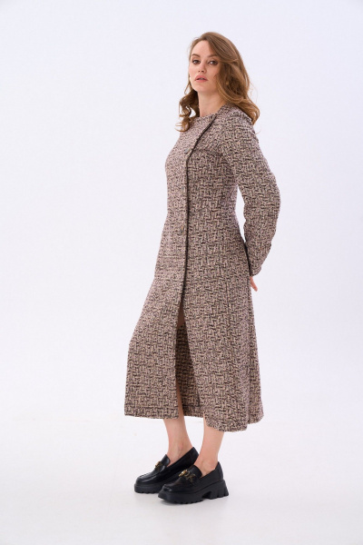 Платье NikVa 998-1 песок - фото 7