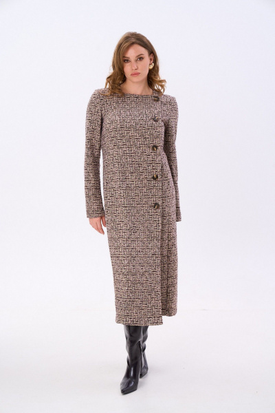 Платье NikVa 998-1 песок - фото 1