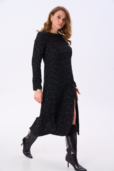 Платье NikVa 998-2 чёрный - фото 2