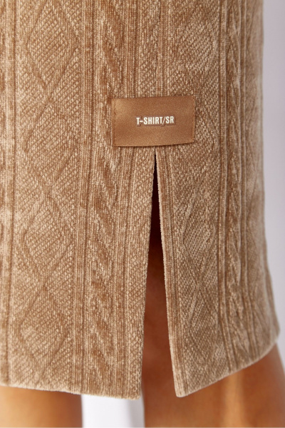 Платье TAiER 1398 кофейный - фото 7