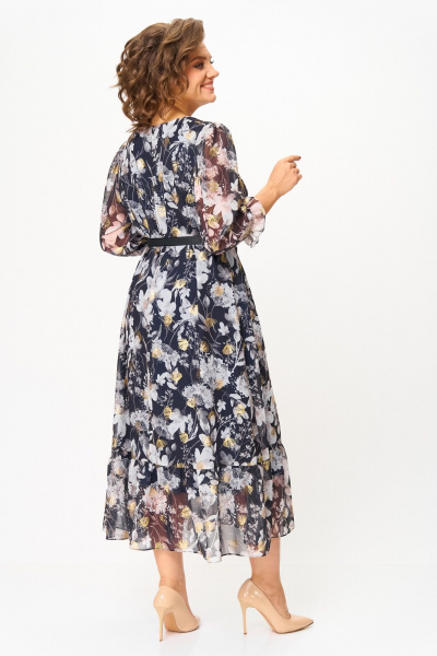 Платье Moda Versal П2483 т.синий - фото 5