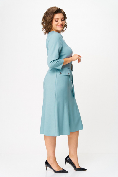 Платье Moda Versal П2560 голубой - фото 4