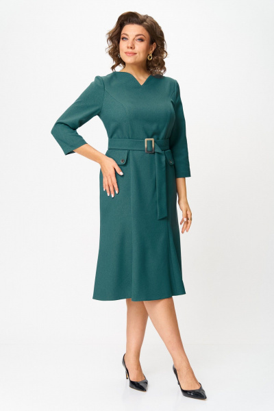 Платье Moda Versal П2560 зеленый - фото 1