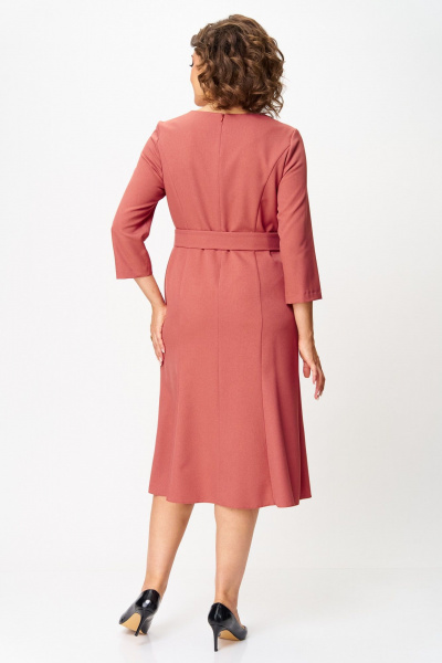 Платье Moda Versal П2560 терракот - фото 4