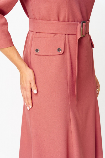 Платье Moda Versal П2560 терракот - фото 3