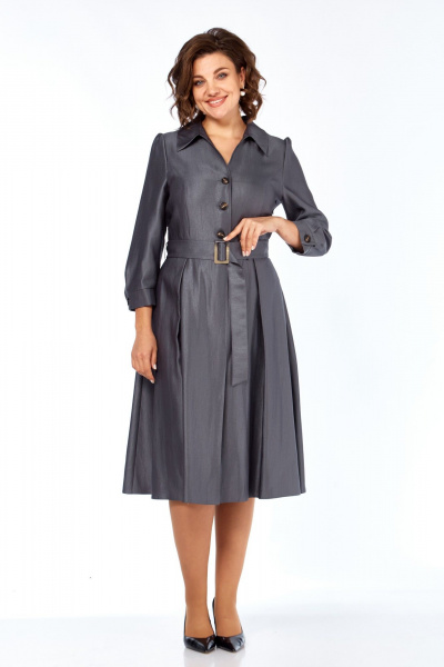 Платье Moda Versal П2564 графит - фото 1