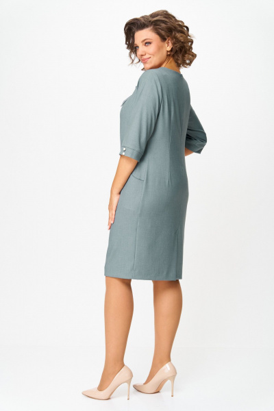 Платье Moda Versal П2570 бирюзовый - фото 5