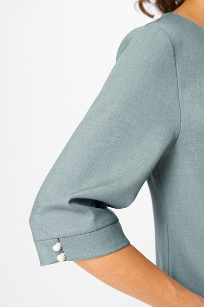 Платье Moda Versal П2570 бирюзовый - фото 4