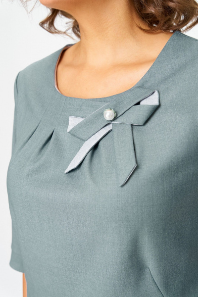 Платье Moda Versal П2570 бирюзовый - фото 3