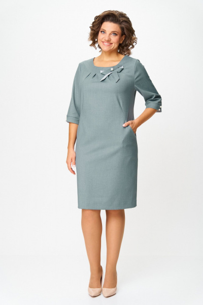 Платье Moda Versal П2570 бирюзовый - фото 1