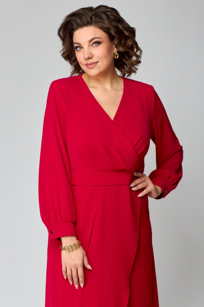 Платье Мишель стиль 1235-1 красный - фото 4