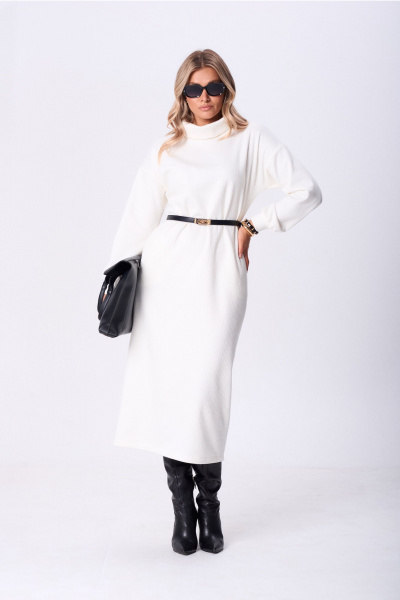 Платье AMUARt 1070 белый - фото 4