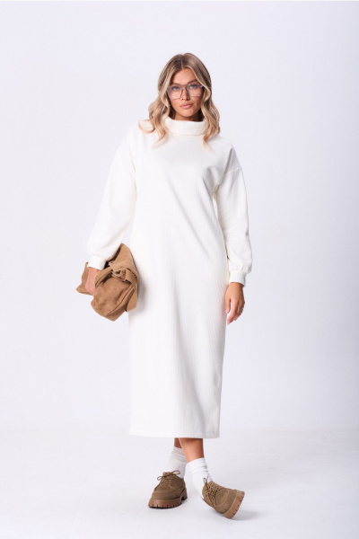 Платье AMUARt 1070 белый - фото 2