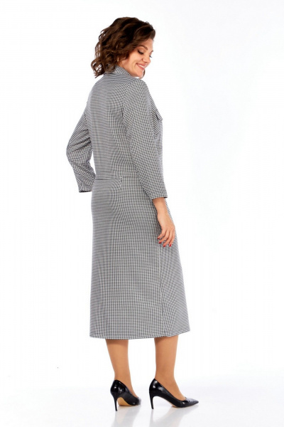 Жакет, юбка Милора-стиль 1382 гусь-лапка - фото 5