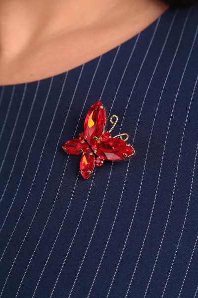 Комплект блуза и юбка из костюмной ткани деловой Liona Style 662 - фото 4