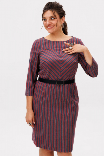 Платье Anelli 1591 мерло - фото 9