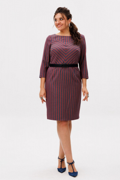 Платье Anelli 1591 мерло - фото 6