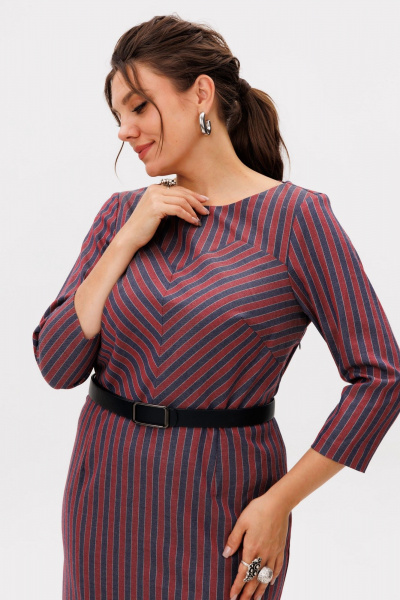 Платье Anelli 1591 мерло - фото 3