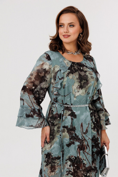 Платье Mubliz 283 бирюза - фото 7