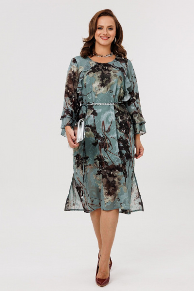 Платье Mubliz 283 бирюза - фото 5