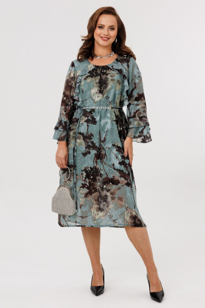 Платье Mubliz 283 бирюза - фото 1