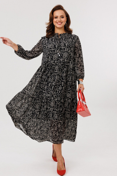 Платье Mubliz 290 черный - фото 7