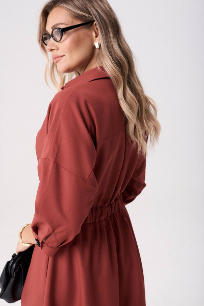 Платье Anastasia 1229.1 клюква - фото 7