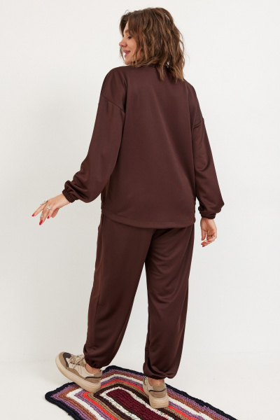 Брюки, свитшот BegiModa 3099 мокко - фото 8