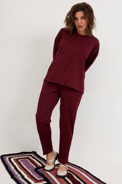 Брюки, свитшот BegiModa 3100 вишня - фото 6