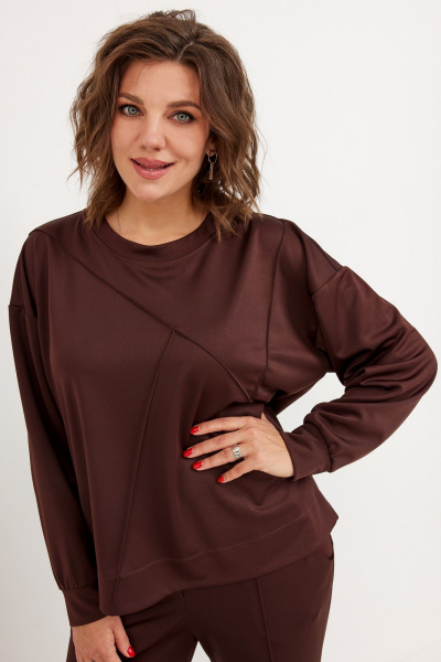 Брюки, свитшот BegiModa 3100 мокко - фото 6