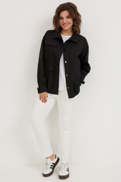 Блуза BegiModa 4141 черный - фото 8