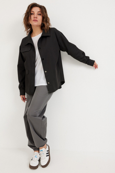 Блуза BegiModa 4141 черный - фото 4