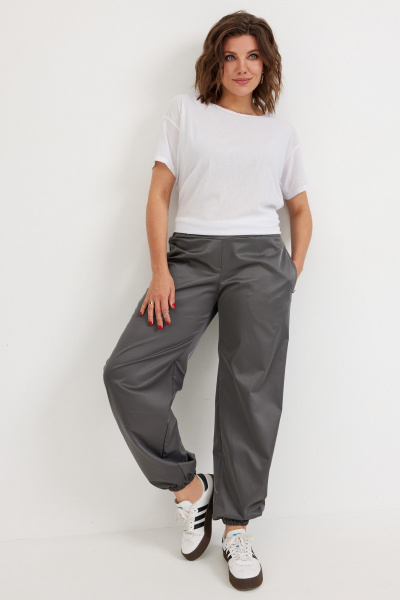 Брюки BegiModa 6072 графит - фото 8