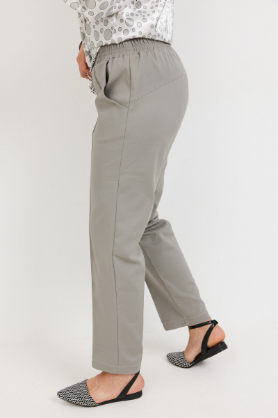 Брюки BegiModa 6073 пепел - фото 7