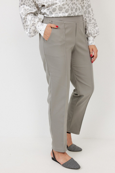 Брюки BegiModa 6073 пепел - фото 4