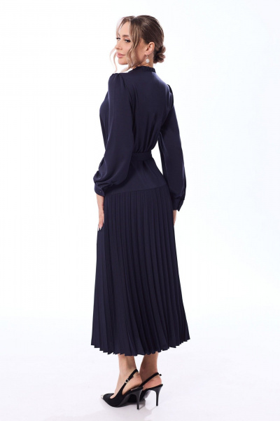Платье Golden Valley 44267 темно-синий - фото 3