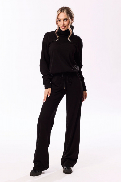 Блуза, брюки Golden Valley 6689 черный - фото 1