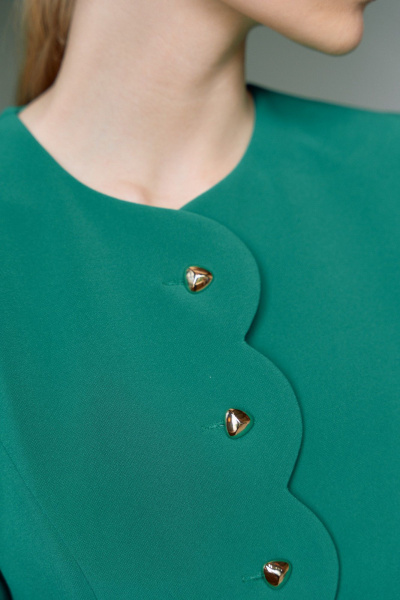 Платье Lokka 1708 зеленый - фото 4