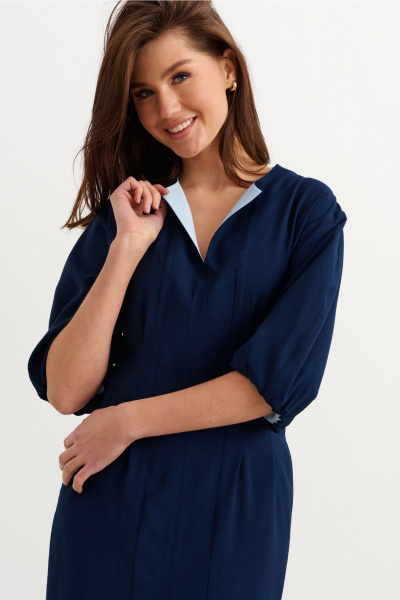 Платье Morozov Amavie 1.2161 _A1 темно-синий - фото 9